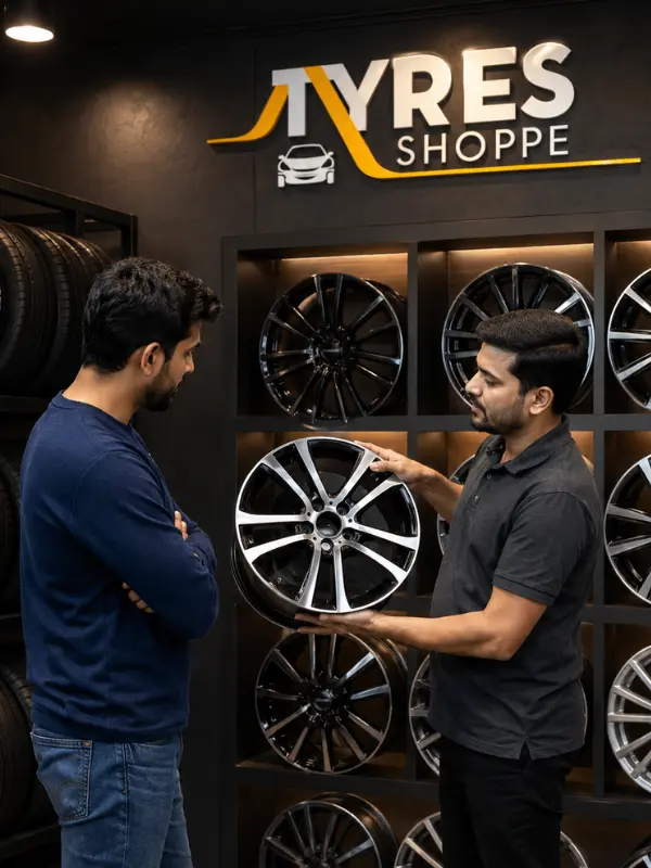 Best alloy wheels shop in Noida - Tyres Shoppe